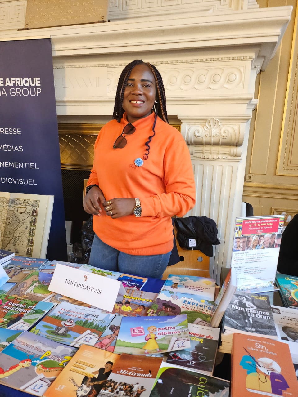 Salon du livre africain de Paris 2024 NMI Education